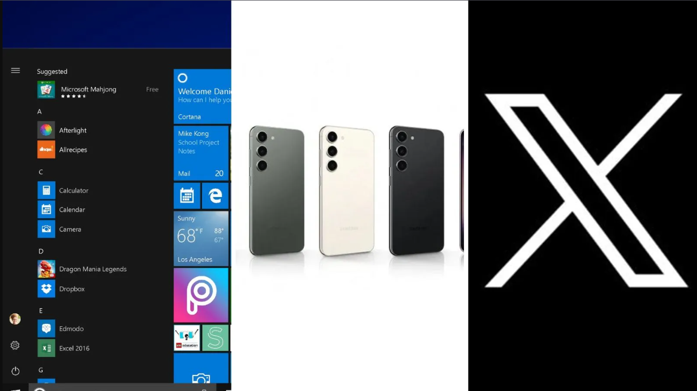 X, Windows 10